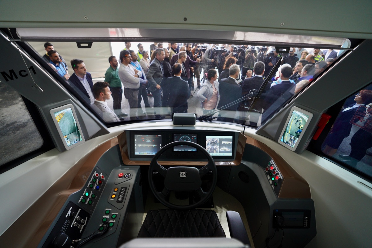 Elektrikli metrobüs İstanbul’da testte 20