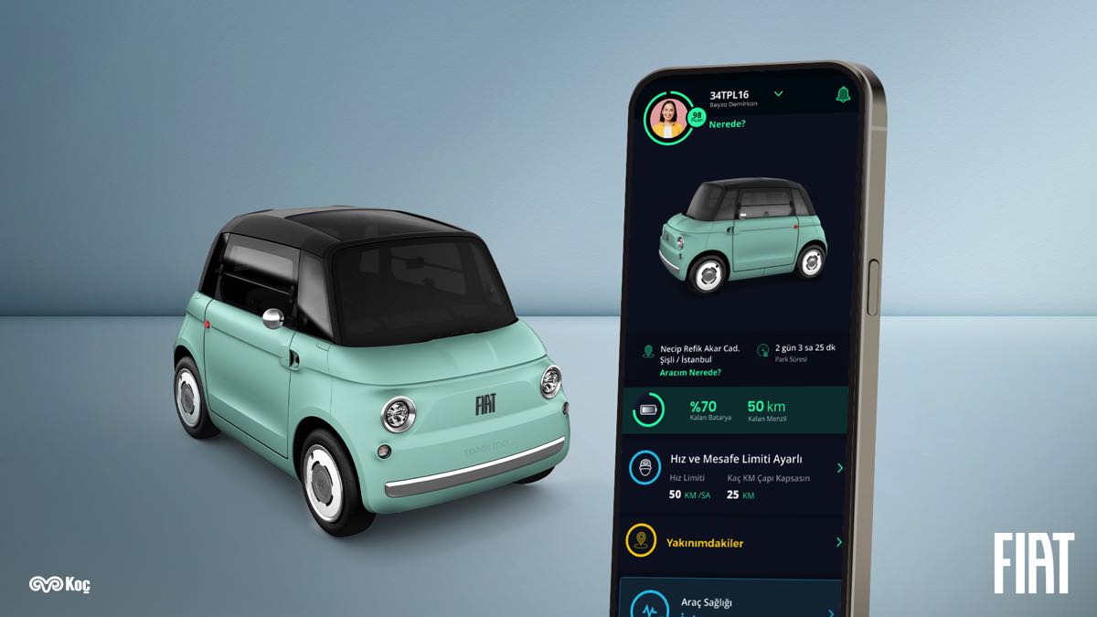 Fiat Topolino Connect ile bağlanacak 5