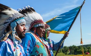 Kızılderililerden Dakota petrol boru hattı protestosu