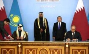 Kazakistan ile Katar işbirliği anlaşması imzaladı